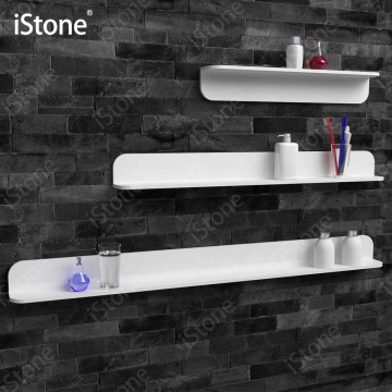 Solid Surface Stone Resin Bathroom Shelf WD0141/WD0142/WD0143