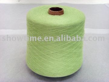 polyester spun yarn dyed