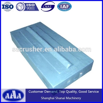 Hight Chrome blow bar for crusher parts ,crusher spare parts,mining machinery Impact crusher blow bar for sale