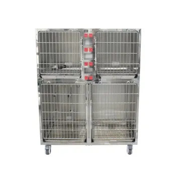 Stainless Steel Pet ICU Oxygen Cabin for Vet Hospitals
