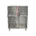 Stainless Steel Pet ICU Oxygen Cabin for Vet Hospitals