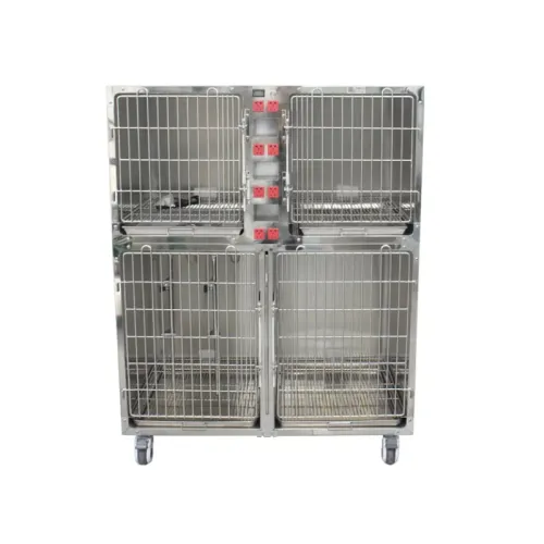 Stainless Steel Pet ICU Oxygen Cabin for Vet Hospitals