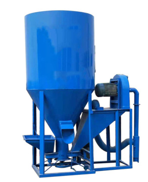 Household Vertical Feed Mixer 500kg/1000kg - Poultry Mixer Grinder for Farm Use