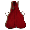 Sac de guitare classique de style vintage avec poignée en cuir