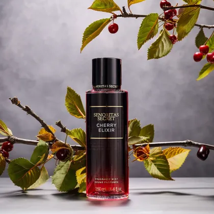 Victoria Women's Body Spray Perfume - Cherry Elixir - 250ml