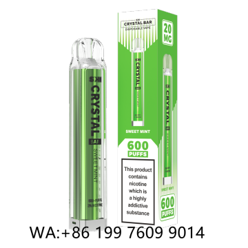 [OEM] Crystal Disposable Vape 600 Puffs