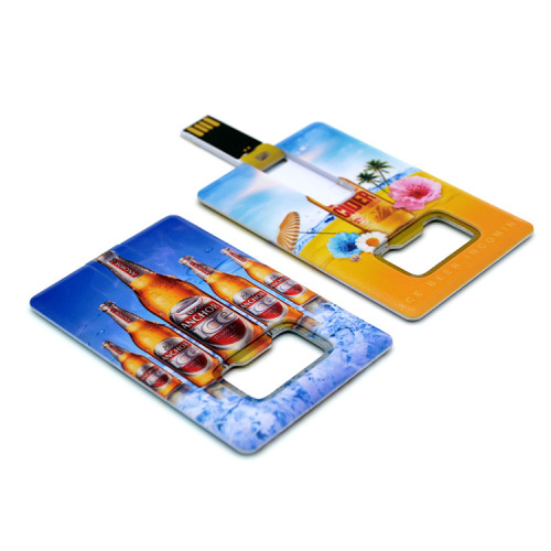 Bottle Opener Custom Card USB Flash Drive