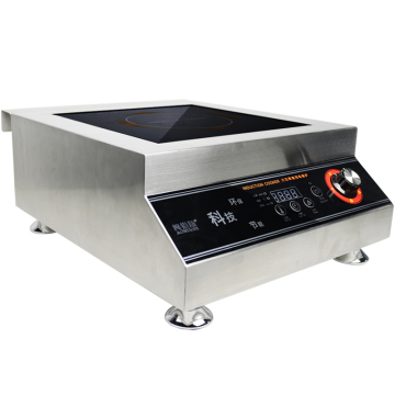 High Power 5000W Commercial Induction Cooker - 2 Burner Portable Electric Induction Cooker with Spare Parts