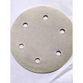 Six holes calcined Alumina velcro disc