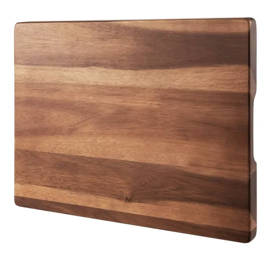 Extra Thick Wood Cutting Board - 15.8 x 11.9 x 1 Inch: Ideal for Chopping Meat, Cheese, and Vegetables in the Kitchen