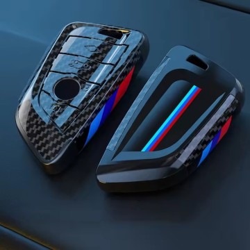 Hot Sell Carbon Fiber Car Key Cover Case Shell Fob - Protective & Easy to Install Interior Accessory