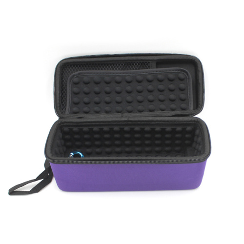 Top factory colorful custom design eva hard speaker case with zippers