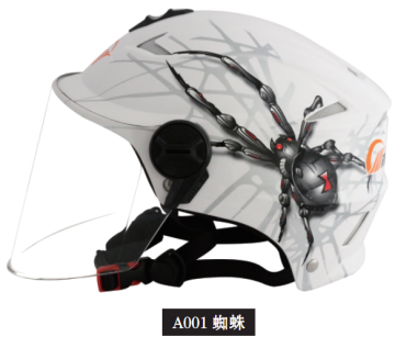 Unique Cheap Half face Motorcycle Helmet A001