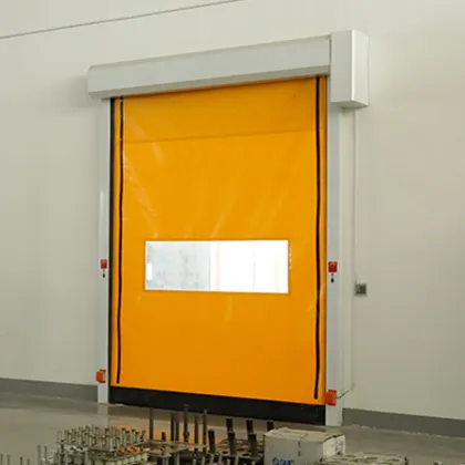 High-Speed Rapid Roller Shutter Door with Clear View