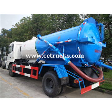 Dongfeng 10 CBM Dung Suction Trucks