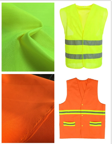 100% polyester fluorescent fabric