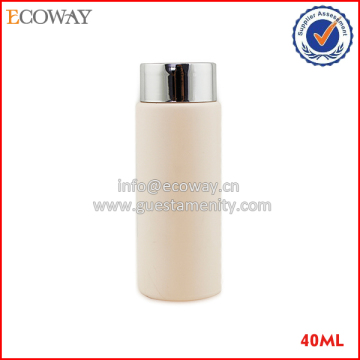silver screw cap plastic shampoo bottle small cheap cosmetic bottles