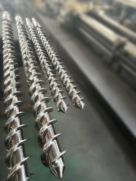 Bimetallic Screw Barrel For Rubber Machiney