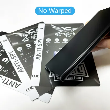 Matte Anti-Peeping Privacy Hydrogel Curved Edge TPU Screen Protector 120x180mm