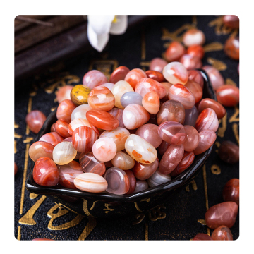 Hot Sale Reiki Tumbled Gemstone Decorative: Κρύσταλλοι θεραπευτικής θεραπείας κόκκινου Agate Carnelian για ενυδρείο