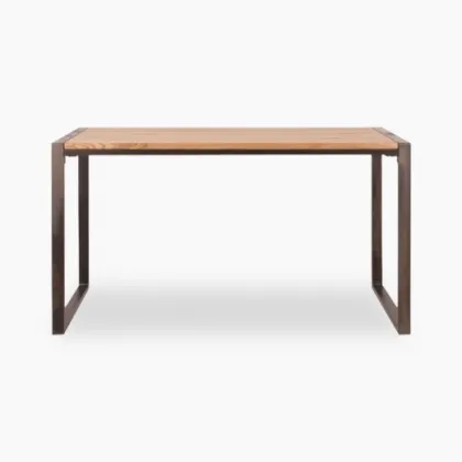 Gastro Home Desk: Elm Wood & Rustic