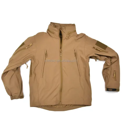 Quality Guaranteed XHY-035 Soft Shell Comfortable Mens Outdoor Jacket