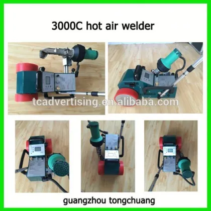 Lei-ster Portable hot air banner welder for pvc banner/tarpaulin