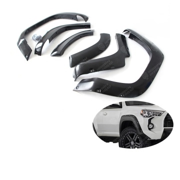 Plastic Mud Flaps and Wheel Arch Eyebrows for Toyota 4Runner 2016-2019