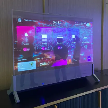 30 Inch Transparent OLED Display Touch Screen - Ultra Thin See-Through OLED