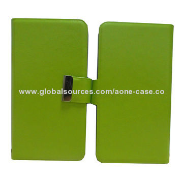 PU Leather Mobile Phone Cases with Credit Card Slot, Available in Various Colors