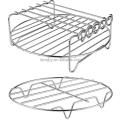 Stainless steel fruit basket two layers fruit rack