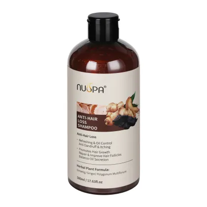 Nuspa Natural Ginger Extract Hair Regrowth Shampoo Organic Hair Anti Loss Shampoo