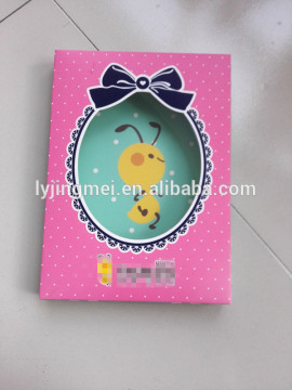 packaging box with PVC window