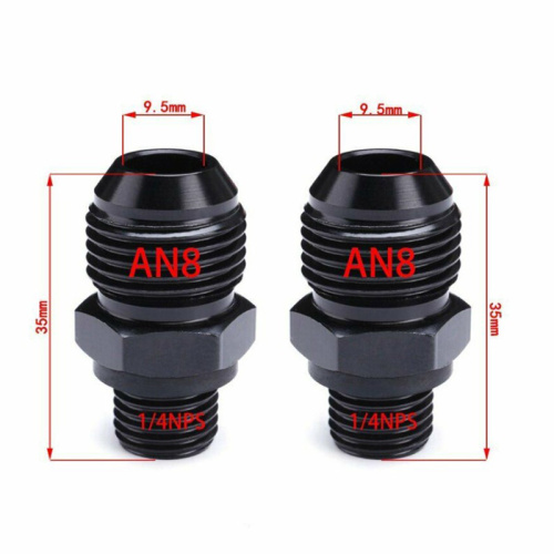 Fuel Adapter With External Thread AN8 Universal Auto Transmission Oil Cooler For Turbo Factory