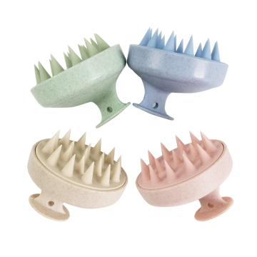 Bruopa per massaggio con ghiottoneria per cuoio capelluto di capelli in silicone ecologico