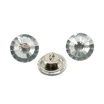 Round Upholstery Crystal Sofa Buttons D20mm for Furniture and Beds