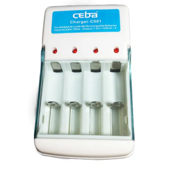 4*AA/AAA 1.2V Ni-MH/Ni-Cd battery charger