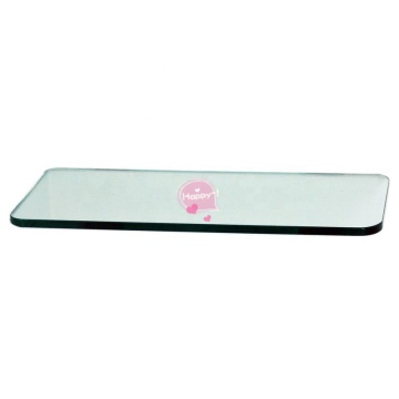 Tempered Glass Panel for Bathroom Corner Shelf