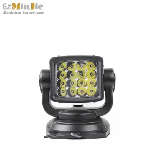 Wireless Off-Road LED Spotlight for Trucks & Boats - Durable Spot Beam with Remote Control