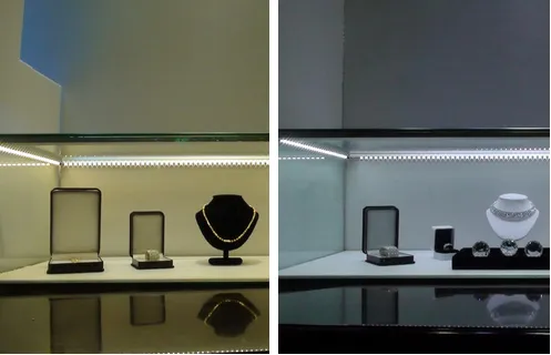 Aluminum profile for advertising signs