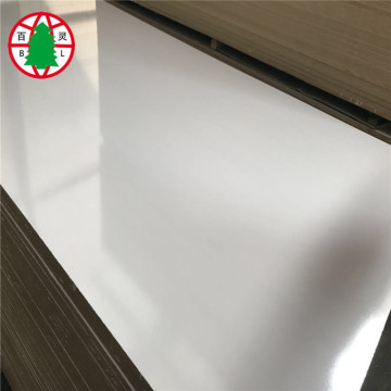 4x8ft đồng bằng mdf nguyên / mdf melamine board