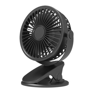 Mini ventilateurs de bureau USB: ventilateurs de refroidissement à clip-on rechargeables pour la voiture, la maison et l'usage en plein air