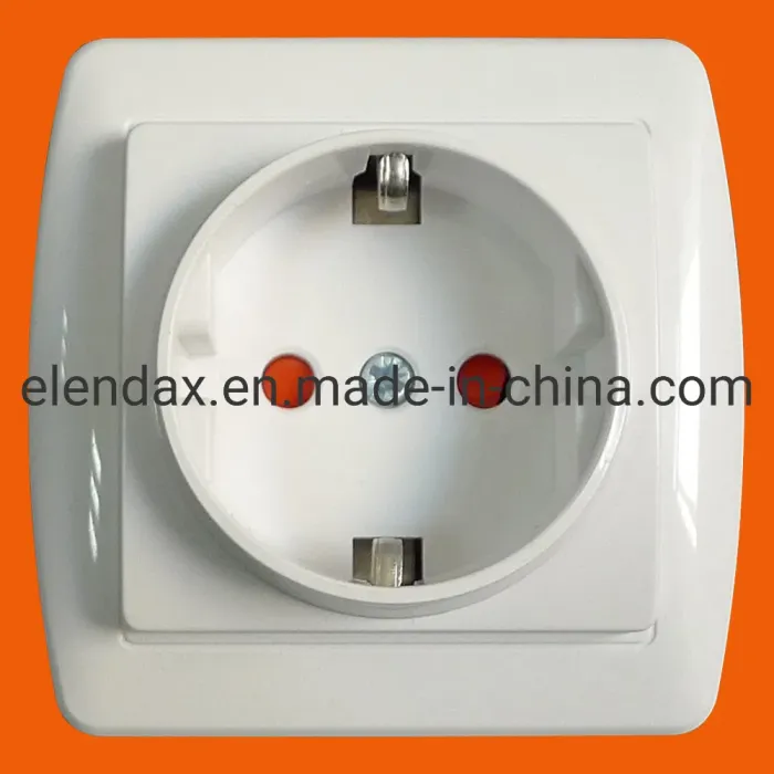 Stopkontak Schuko yang Dipasang di Permukaan Standar Eropa S8010