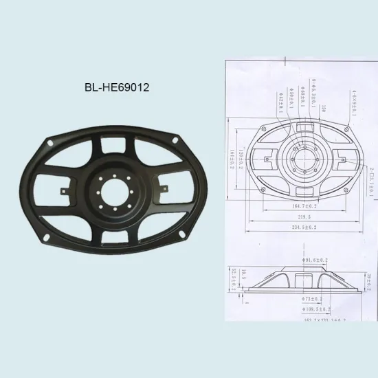 69 Inch Speaker Frame/6x9 Inch Speaker Basin