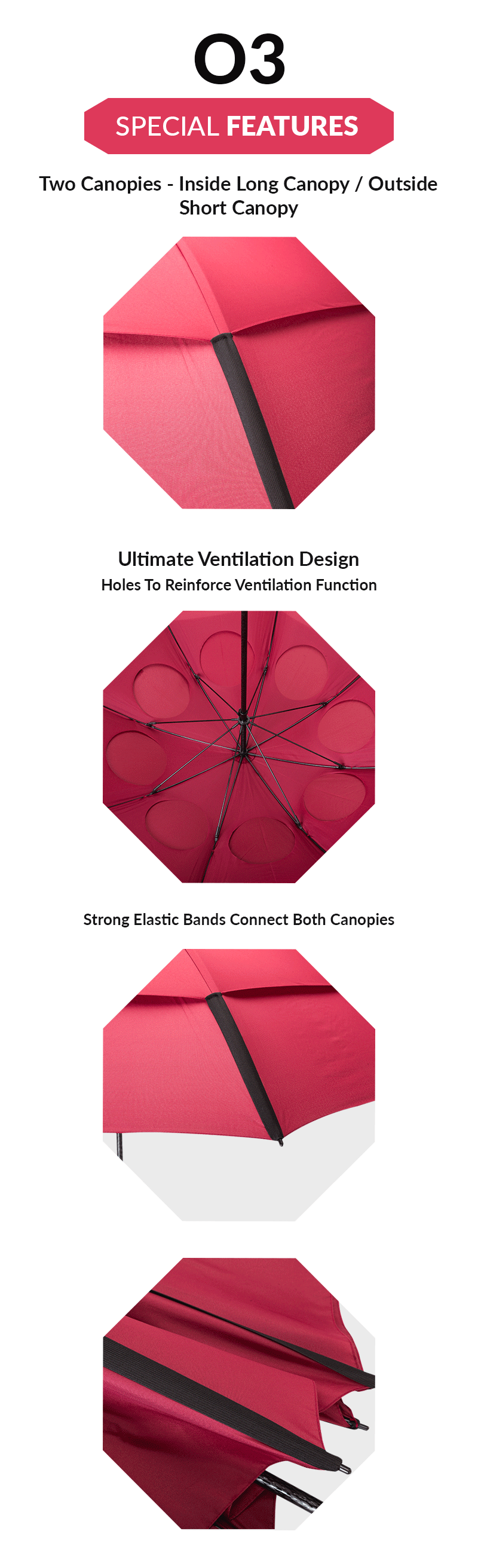 Vented Golf Umbrella