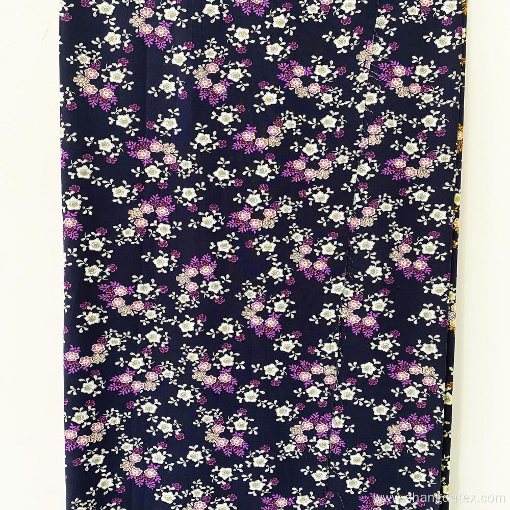Fast Deliver Time Shaoxing Rayon Screen Print Fabric