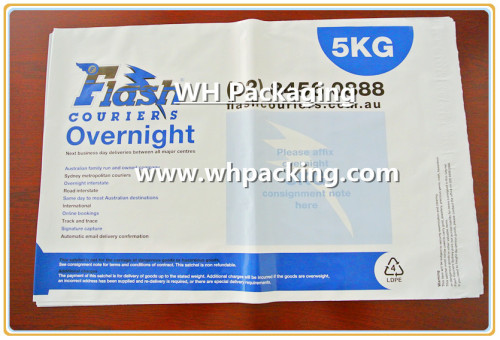 High quility clear plastic envelopes for express