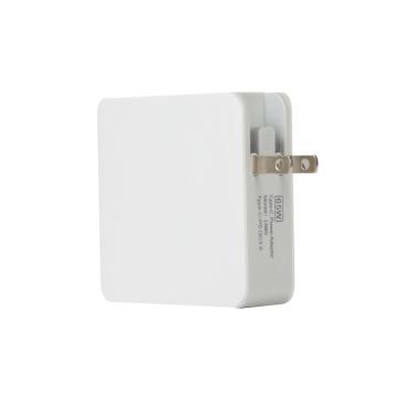 Carregador de parede USB rápido PD 65W QC3.0