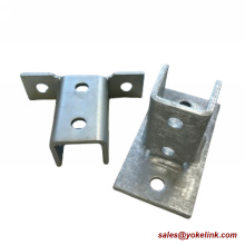 Szárny alakú 90 fokos csatlakozó illesztés csatornákhoz