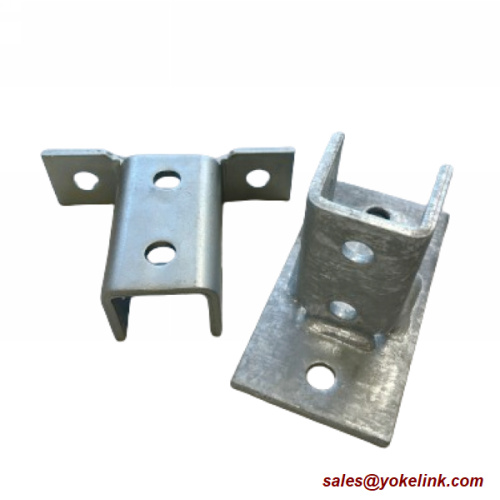 Pemasangan penyambung 90 darjah sayap untuk saluran